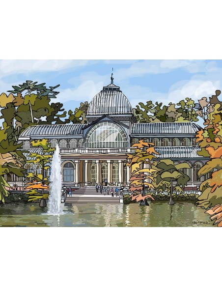 Palacio de cristal, Madrid