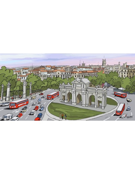 Puerta de Alcalá, Madrid