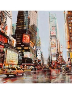 Taxis en Times Square