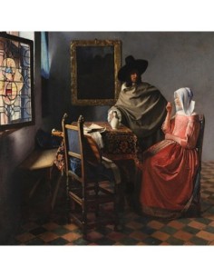 La copa de vino (detalle)