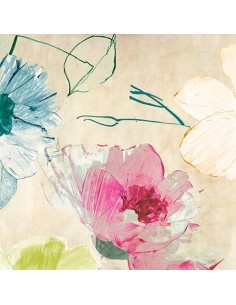 Composición floral colorida I (detalle)