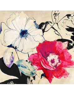 Composición floral colorida II (detalle)