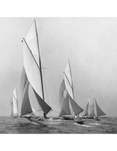 Veleros navegando a favor del viento, 1920 (detalle)