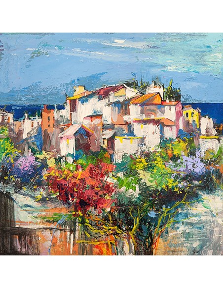 Pueblo sobre el mar I