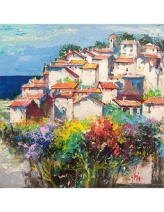 Pueblo sobre el mar II